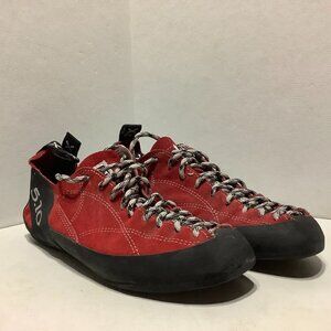 Five Ten 5.10 Stealth C4 Red Lace Up Rock Climbing Shoe Women's Size 9.5